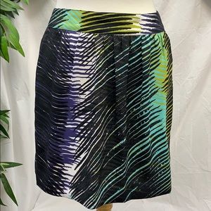 Ann Taylor Loft Multi Color Skirt